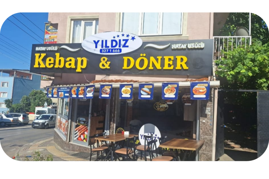 Yıldız Kebap Döner Restoran Dış Görünümü